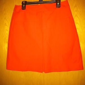 Women's size 2, Loft red skirt